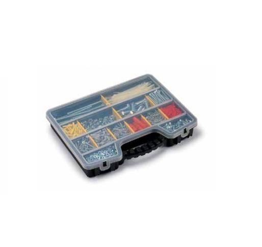 Terry Store-Age Pro Organizer Scatola per minuteria Nero, Trasparente