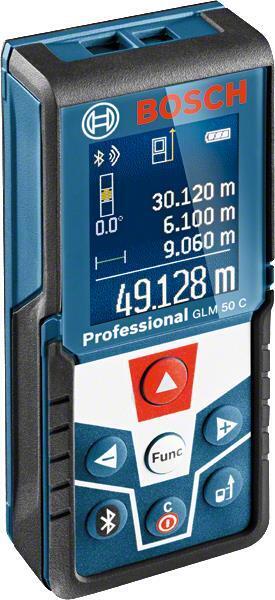 Bosch GLM 50 C Professional Distanziometro laser Nero, Blu 50 m