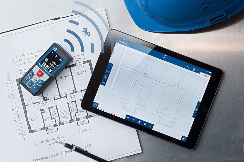 Bosch GLM 50 C Professional Distanziometro laser Nero, Blu 50 m