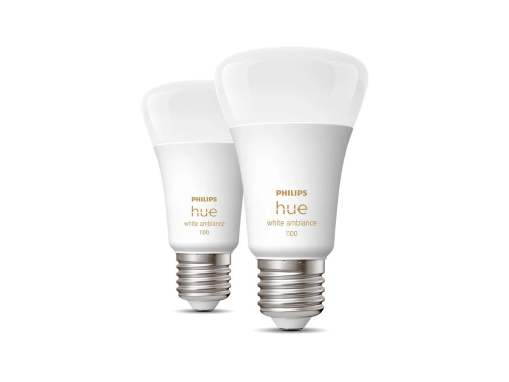 Philips Hue White ambiance 2 Lampadine Smart E27 75 W
