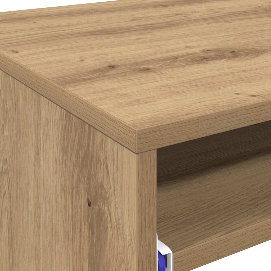 Scrivania | Tavolo da Ufficio con cassetto Rovere artigianale 77.5 x 43 x 79 cm