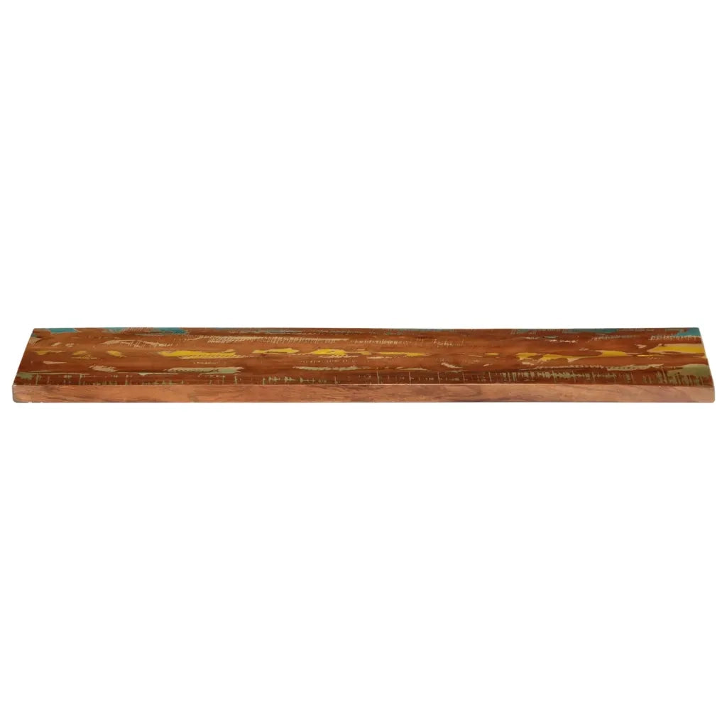 vidaXL Piano Tavolo 100x30x3,8 cm Rettangolare in Massello di Recupero