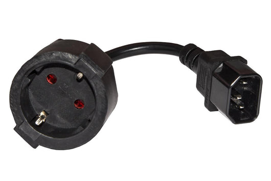 Link Accessori LKADSK05 prolunghe e multiple 0,5 m 1 presa(e) AC Interno Nero