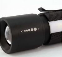 Ansmann 1600-0137 torcia Nero, Bianco Torcia a mano LED