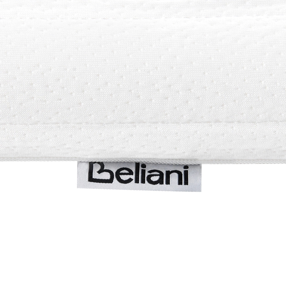 Coprimaterasso in schiuma bianca 90 x 200 cm comfort morbidezza
