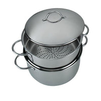 BARAZZONI Vaporiera inox 18 10 cm 24