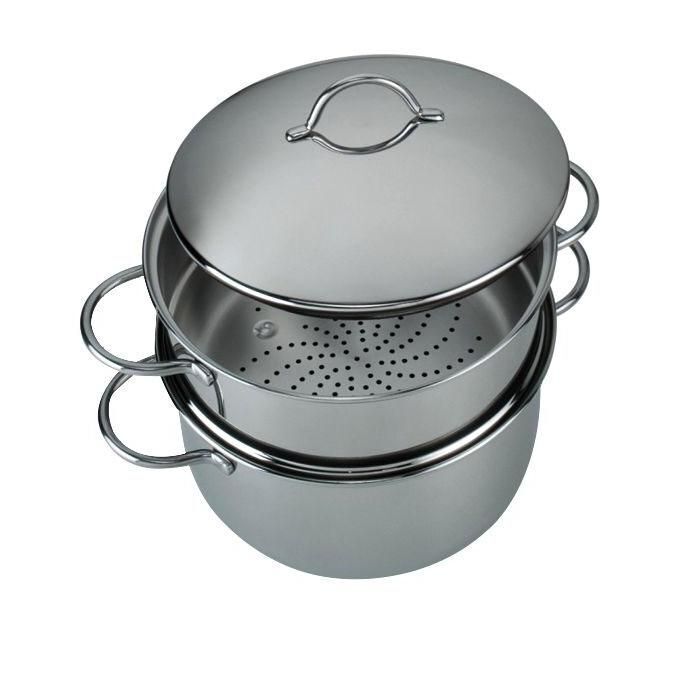 BARAZZONI Vaporiera inox 18 10 cm 24