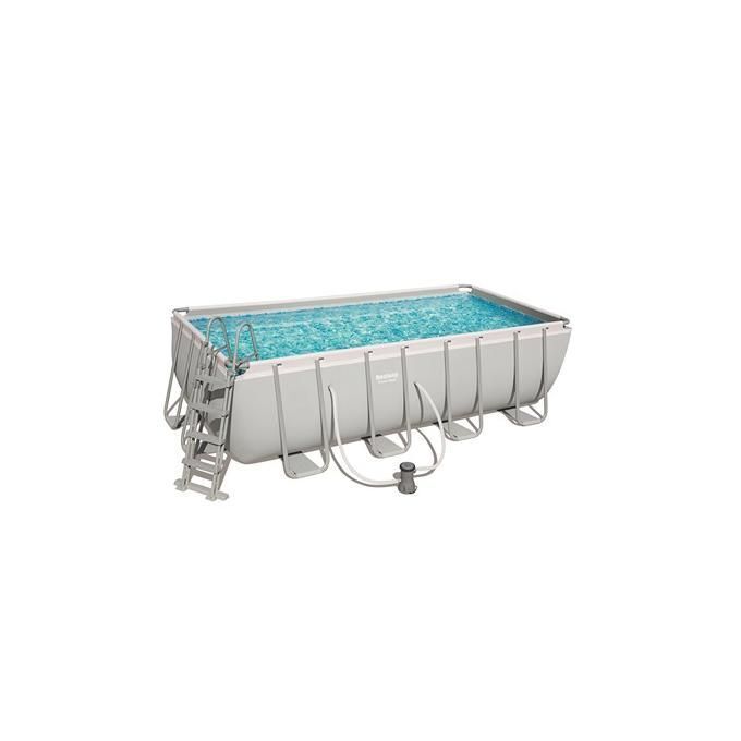 Bestway 56670 Piscina Steel Rettangolare Filtro 2E 488x244x122 cm