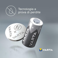 Varta LITHIUM Coin CR2032 (Batteria a bottone, 3V) Blister da 5