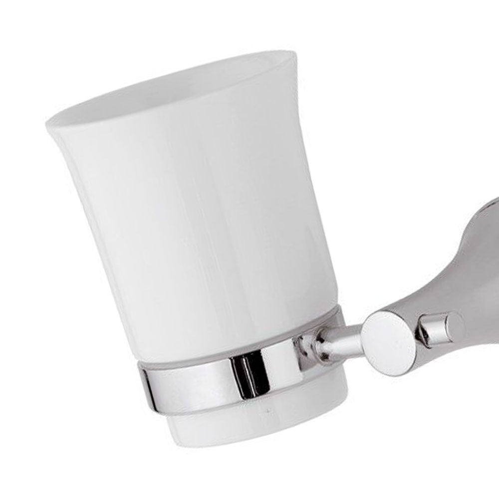 Porta bicchiere/spazzolini da muro - serie delicata