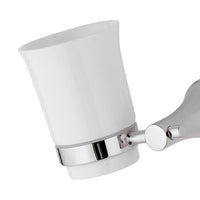 Porta bicchiere/spazzolini da muro - serie delicata