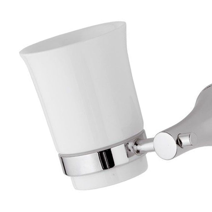 Porta bicchiere/spazzolini da muro - serie delicata