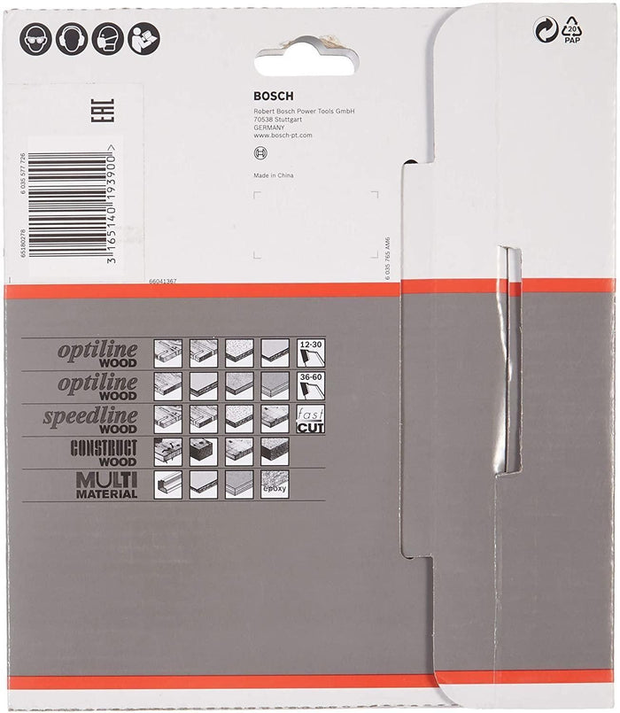 Bosch ?2608640596 lama circolare 16 cm 1 pz