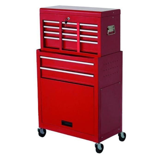 VUEMME Carrello portautensili Cassetta degli attrezzi Metallo Rosso