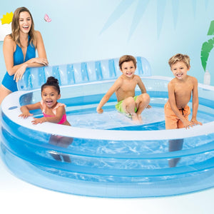 Intex 57190NP Swim Center Family Lounge Pool Rotonda 229 x 218 x 76 cm 3+ anni Single