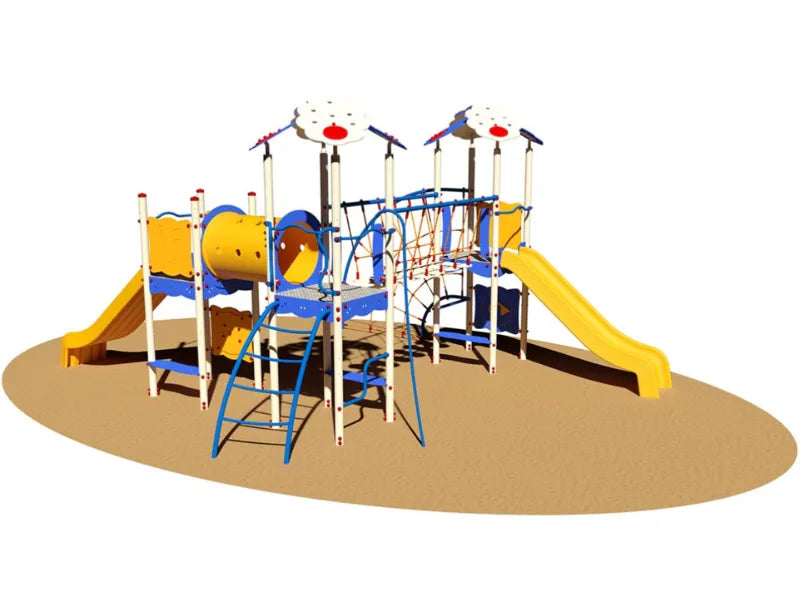 Villaggio Alcor scaletta 984 SC Giochipark caduta 185cm area 74mq 14 utenti