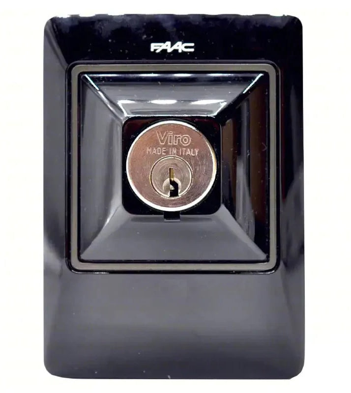 FAAC XK11 EX T11 E PULSANTE A CHIAVE SELETTORE PARETE MURO ESTERNO CON SERRATURA