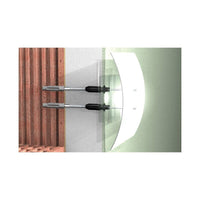 Fischer 45691 ancoraggio a vite e tassello 20 pz Kit di viti e tasselli a muro