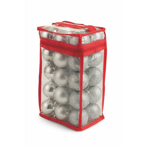 Set 30 Palle 6 Cm Pvc Bag Argento