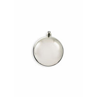 Set 30 Palle 6 Cm Pvc Bag Argento