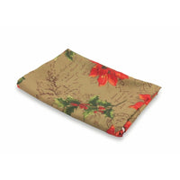 Runner 45X180 Cm Stella Natale Con Scritte Bronzo