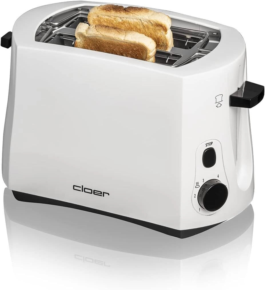 Cloer 331 tostapane 2 fetta/e 825 W Bianco