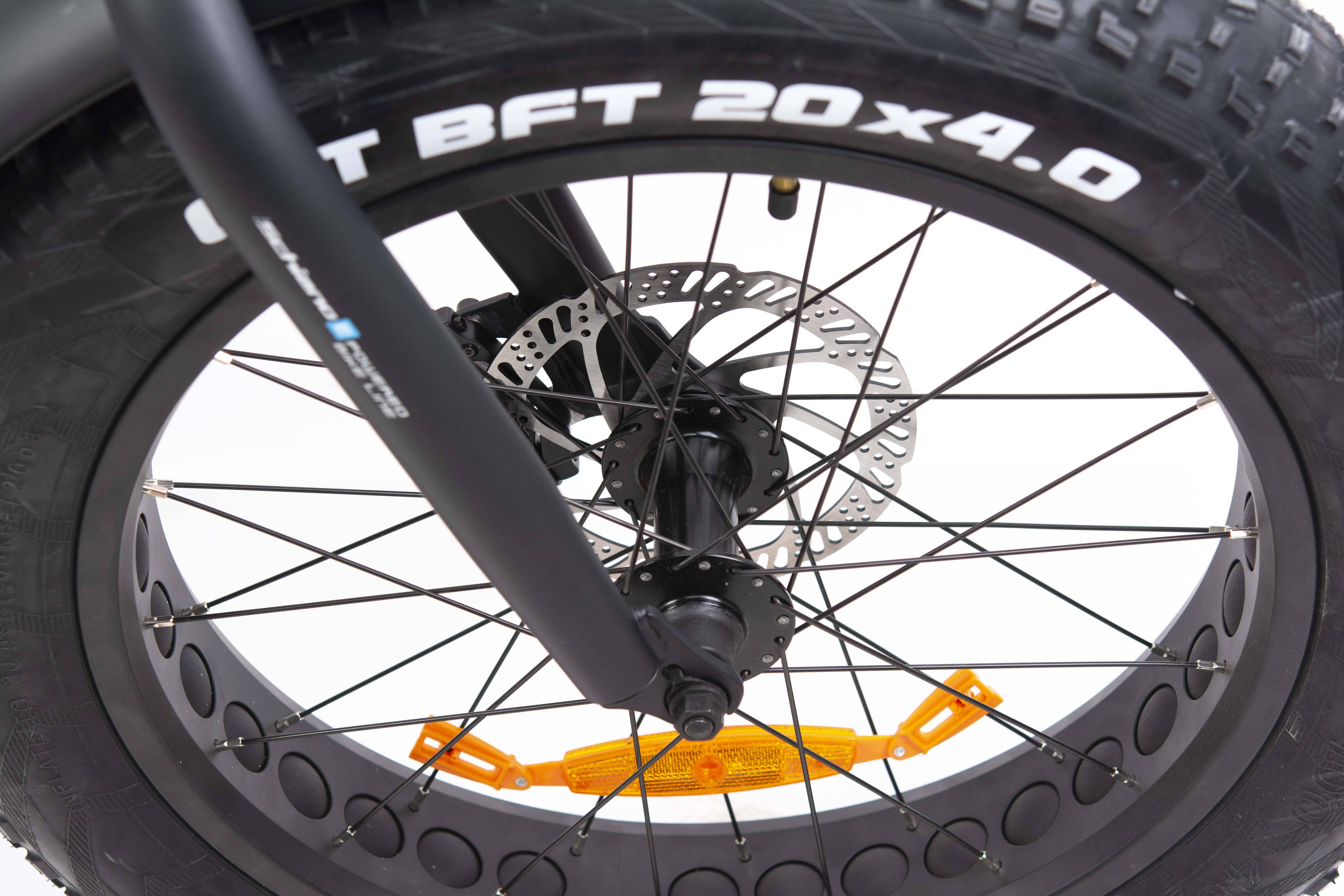 F.LLI SCHIANO E-BOSS  20'' E-bike , Bicicletta elettrica Pieghevole Unisex Adulto con Motore 250W e 7 velocitÃ , Batte