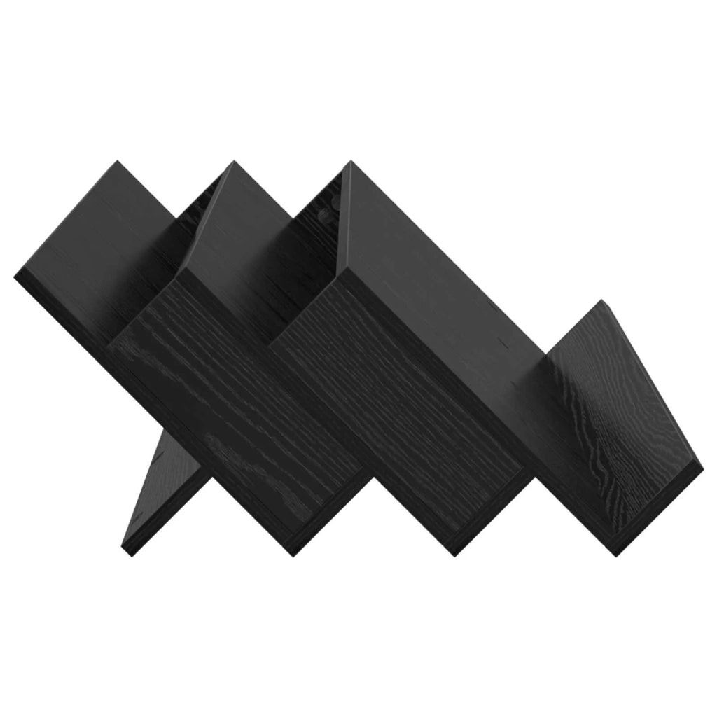 Scaffale per riviste Rovere Nero 90 x 53 x 28,5 cm CFW9278251