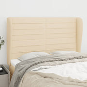 Testiera ad Orecchio Crema 147 x 23 x 118/128 cm in Tessuto 3118099