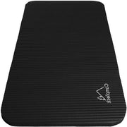 Protezioni ginocchia morbide a schiuma - Adatte per fitness e Pilates - 2 pezzi - Nero - Incrementato comfort