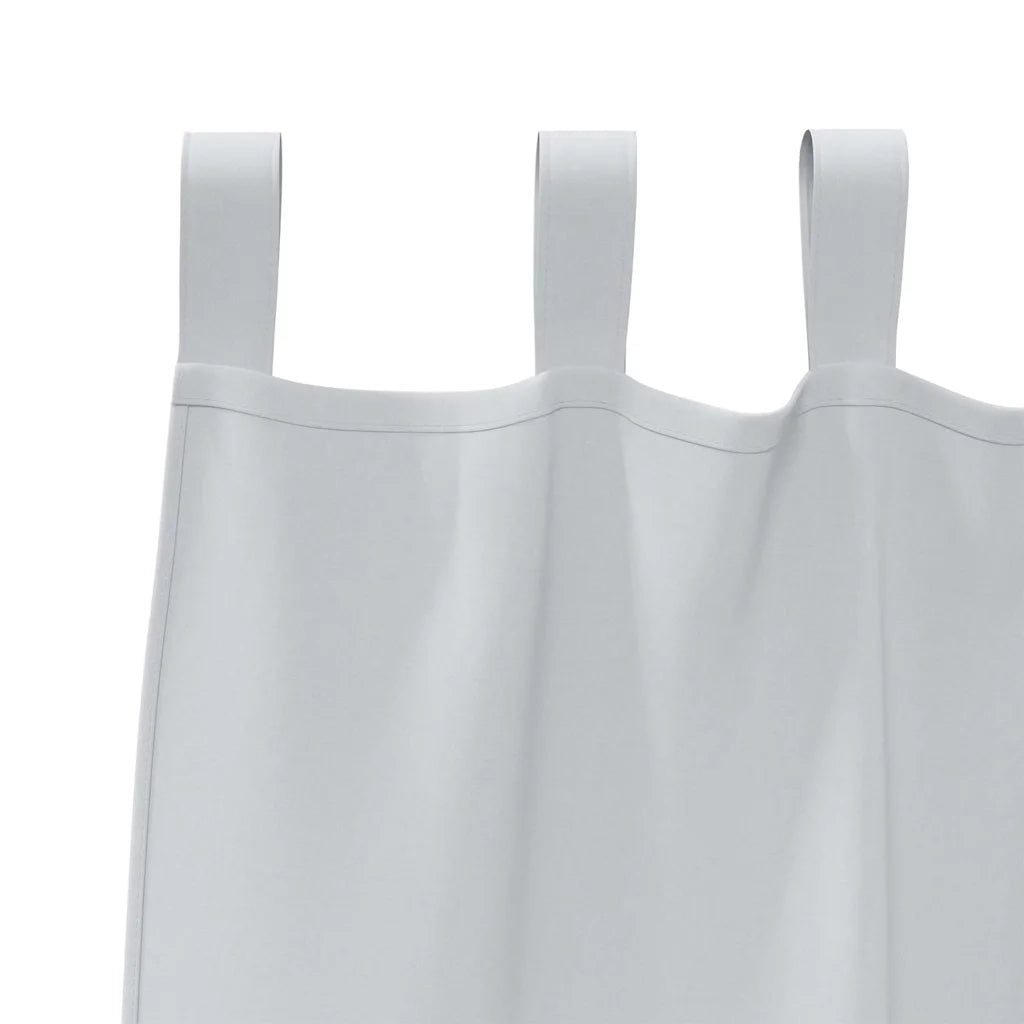 Tende Blackout con Anelli 2 pcs Grigio Chiaro 245 x 140 cm 4107571