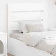 Testiera-Testata-Testiera Decorativa Bianco 80 cm Legno multistrato 550603