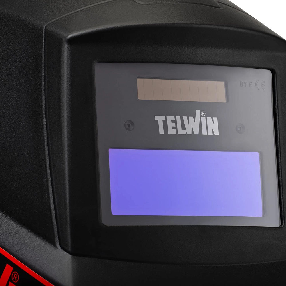 MASCHERA SALDATURA AUTOSCURANTE MMA MIG-MAG TIG CASCO PROTETTIVO LION TELWIN