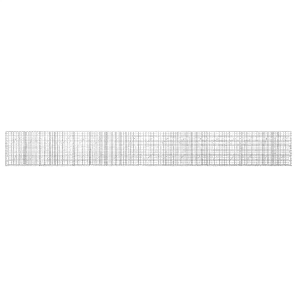 Gabion con Filo da 3,5 mm e Maglia da 5x5 cm 850x10x100 cm 3462059