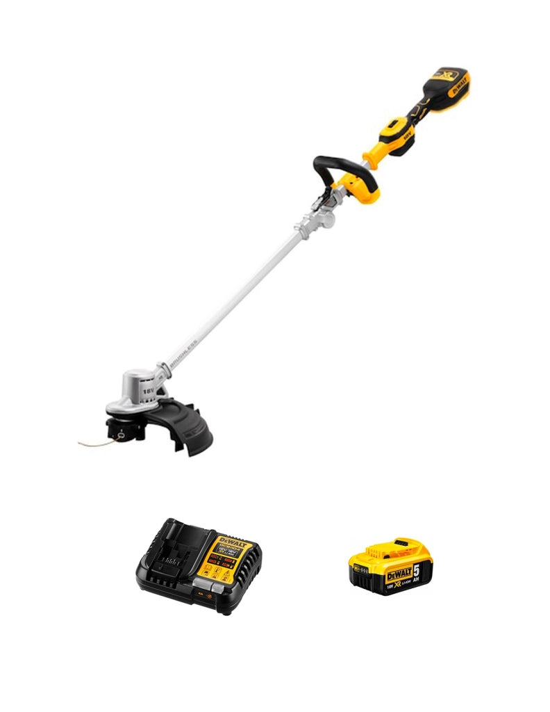 Decespugliatore DeWALT DCMST561P1 (1 x 5,0Ah + DCB1104)