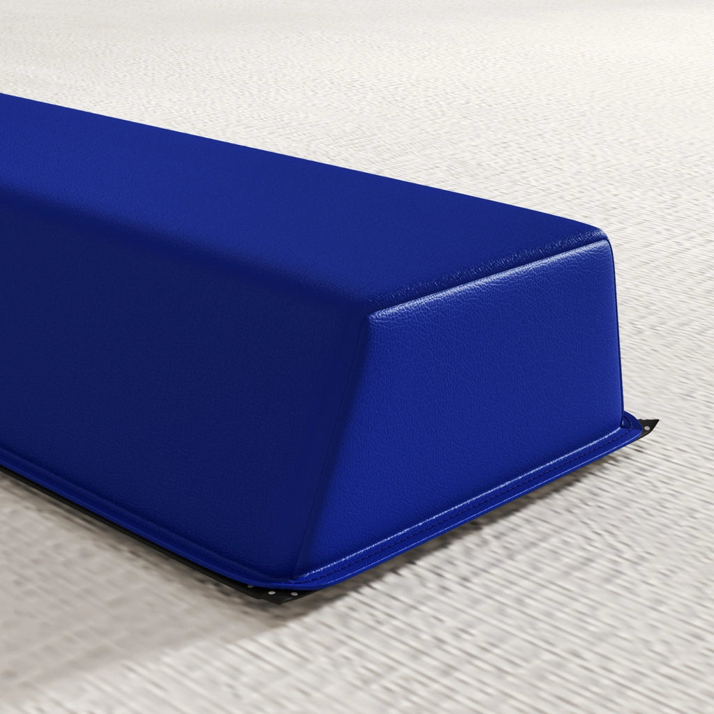 Trave d’equilibrio pieghevole 236 cm, blu, leggera e antiscivolo, portata fino a 80 kg
