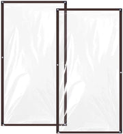 Telaio di Copertura Transparente - Robusto PE - 2 m x 1 m - Impermeabile - Protezione contro Pioggia/Neve/Vento - Telaio di Giardino