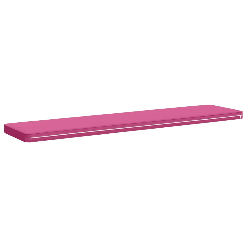 Cuscini per Panchina a 2 Pezzi VUGHT 2 pz 100% Poliestere Rosa 951507