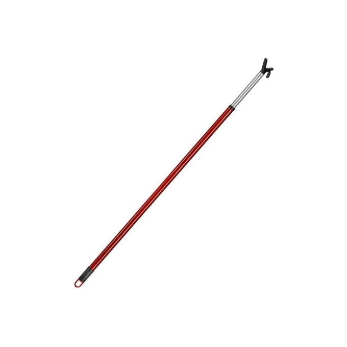 Tonkita TK01401S Bastone Appendiabiti Telescopico Allungabile fino a 150 cm Plastica e Metallo colore Rosso