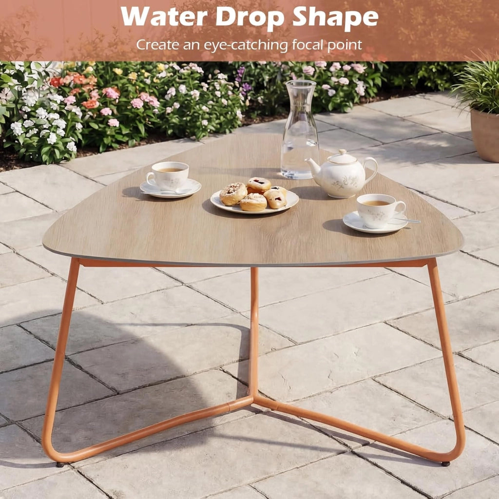 Set di mobili da giardino in rattan, piccolo balcone, set da 2 sedie con tavolo, mobili per 2 persone, mobili da terrazza, set da giardino, resistente alle intemperie, set di mobili per