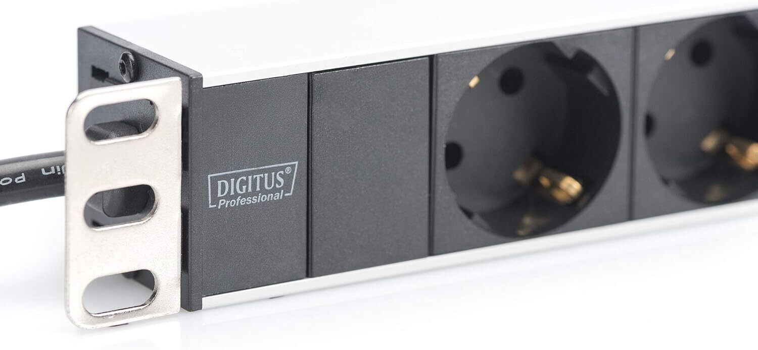 Digitus Multipresa con 8 Prese senza Interruttore