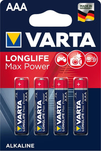 Varta Max Tech AAA - 4 pack Batteria monouso Mini Stilo AAA Alcalino