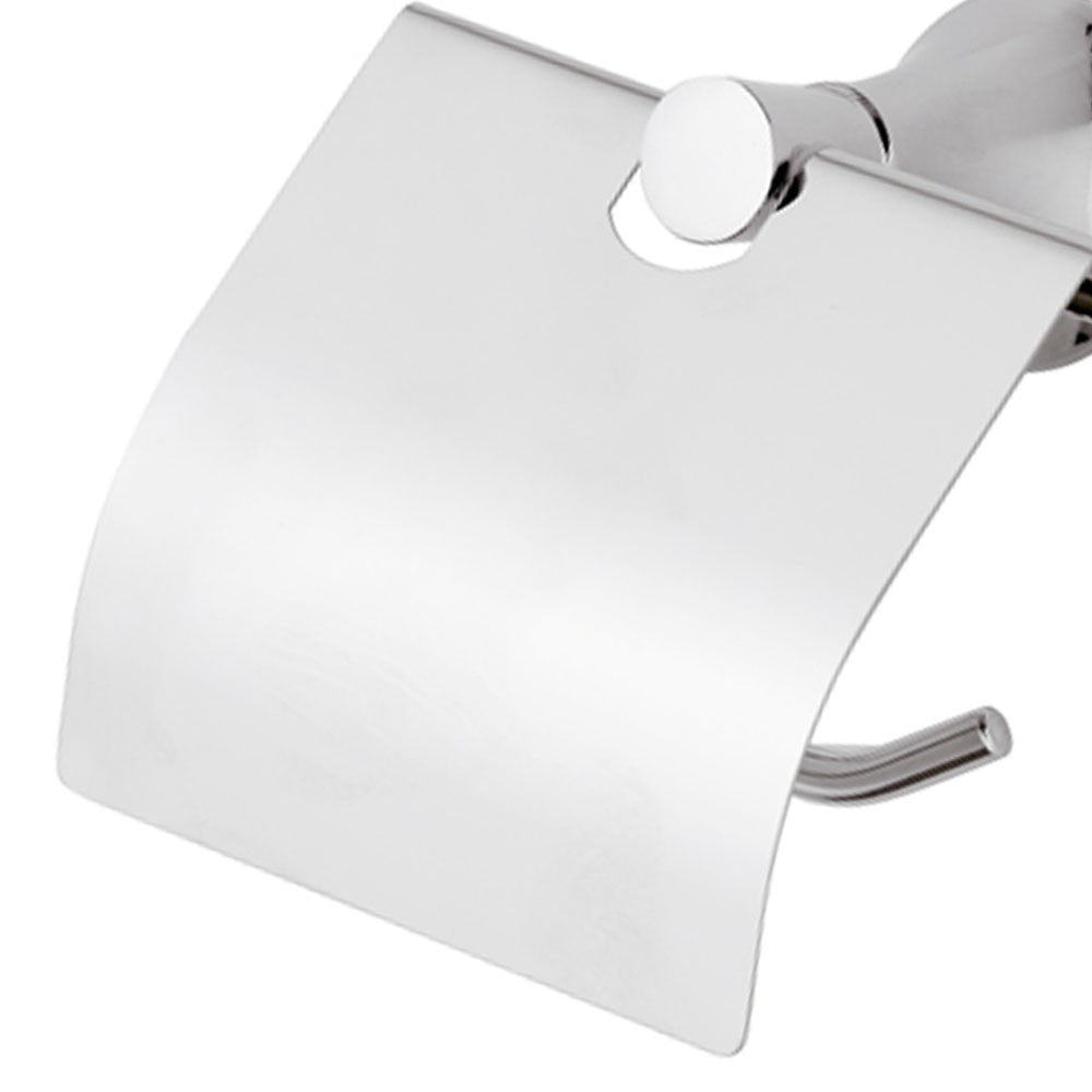 Portarotolo con coperchio da muro - serie delicata