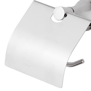 Portarotolo con coperchio da muro - serie delicata