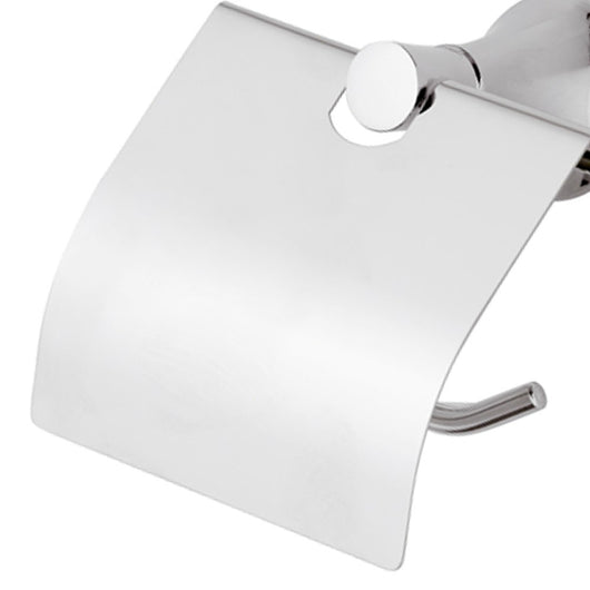 Portarotolo con coperchio da muro - serie delicata