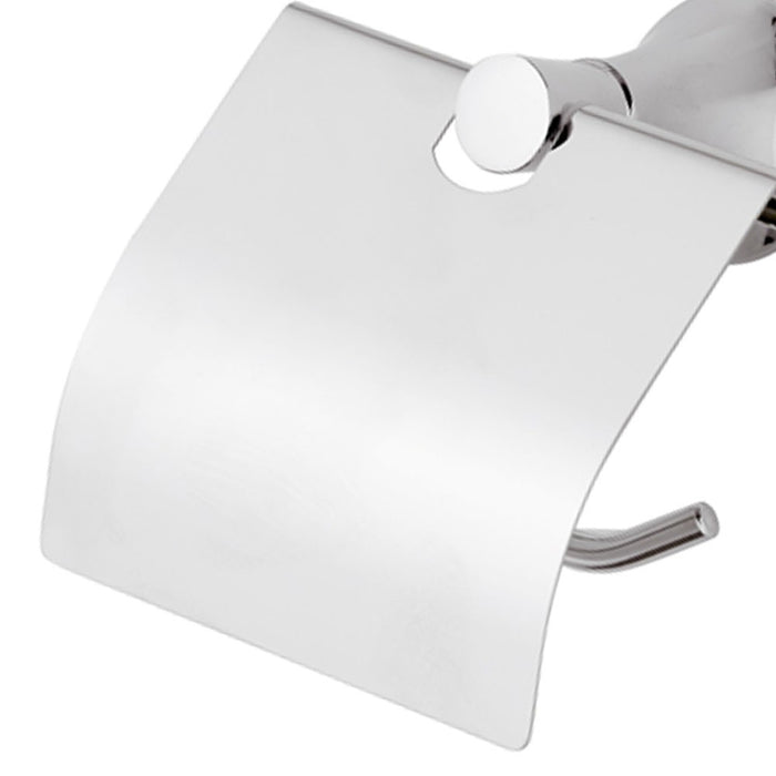 Portarotolo con coperchio da muro - serie delicata