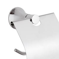 Portarotolo con coperchio da muro - serie delicata