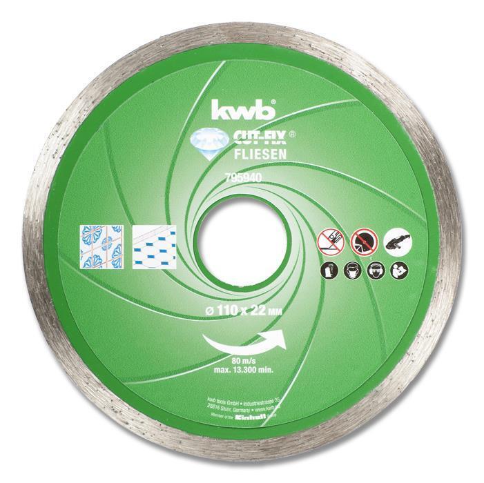kwb 795940 lama circolare 11 cm 1 pz