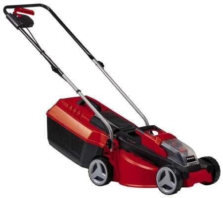 Einhell GE-CM 18/30 Li (1x3,0Ah) Tagliaerba a spinta Batteria Nero, Rosso