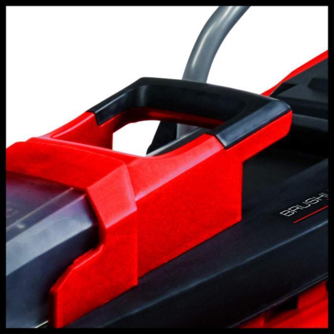 Einhell GE-CM 18/30 Li (1x3,0Ah) Tagliaerba a spinta Batteria Nero, Rosso